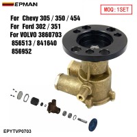 EPMAN Sea Raw Water Pump For 454 VOLVO 3860703 JABSCO 50410-1201 F6B-9 Impeller Crank EPYTVP0703